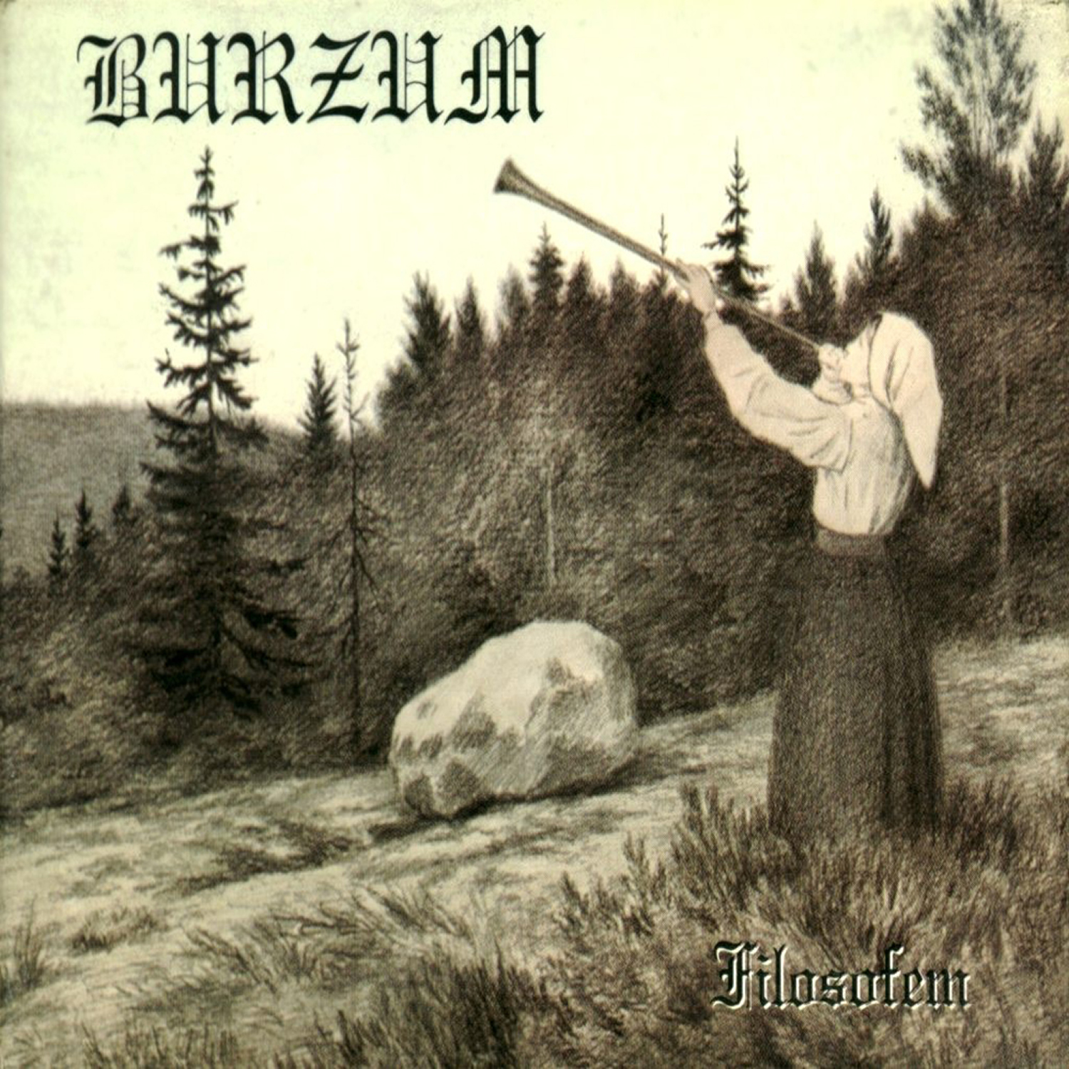 Imagem de referência relacionada a Filosofem, item descrito como álbum de estúdio da banda Burzum