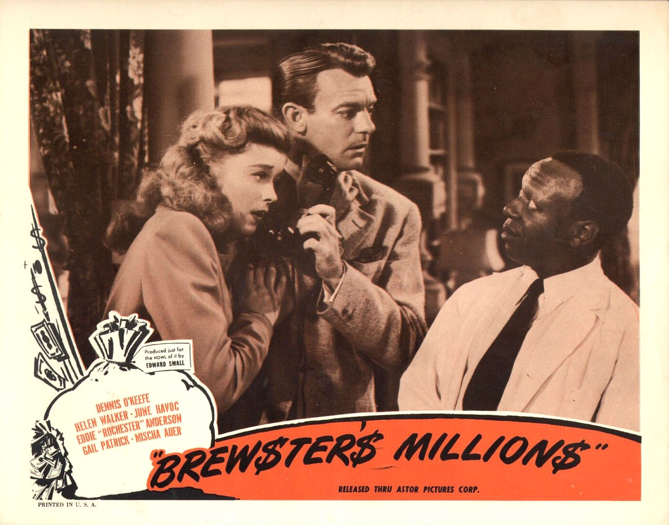 Imagem de referência de Brewster's Millions, descrito nos dados abertos como filme de 1945 dirigido por Allan Dwan