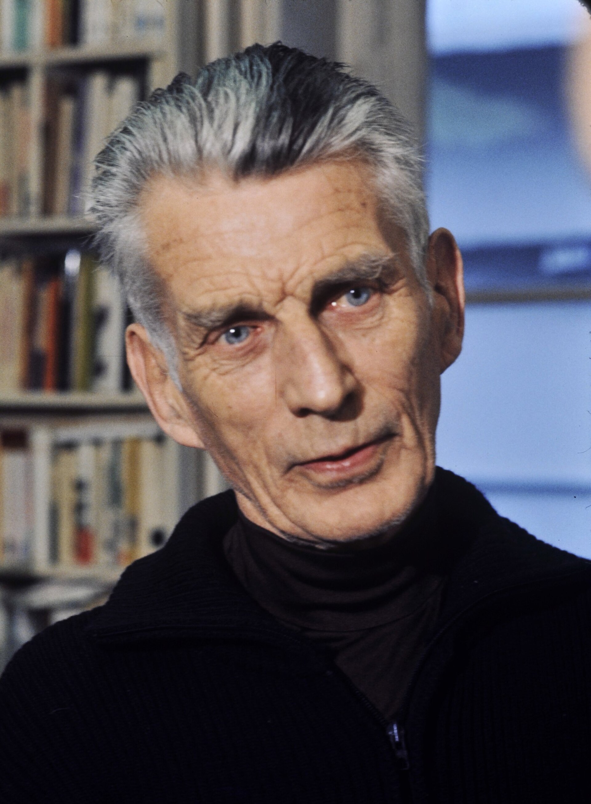 Imagem de referência relacionada a Samuel Beckett, item descrito como escritor de República da Irlanda