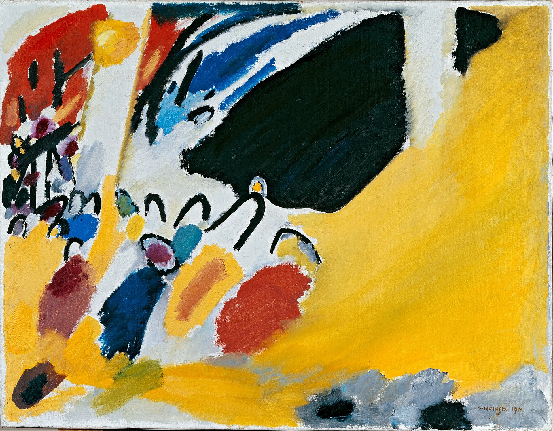 Imagem de referência relacionada a Wassily Kandinsky, item descrito como pintor russo (1866-1944)