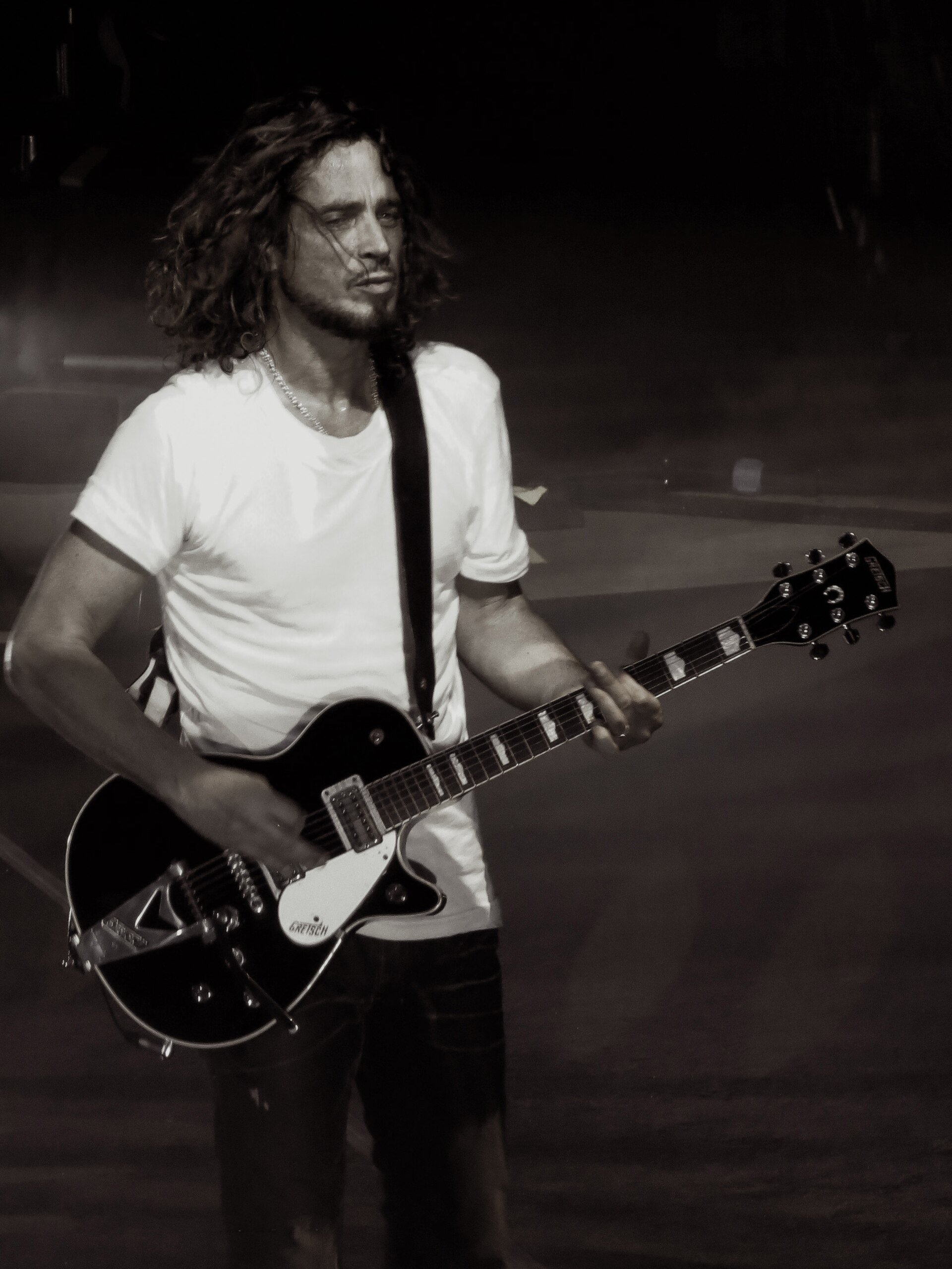 Imagem de referência relacionada a Chris Cornell, item descrito como músico norte-americano