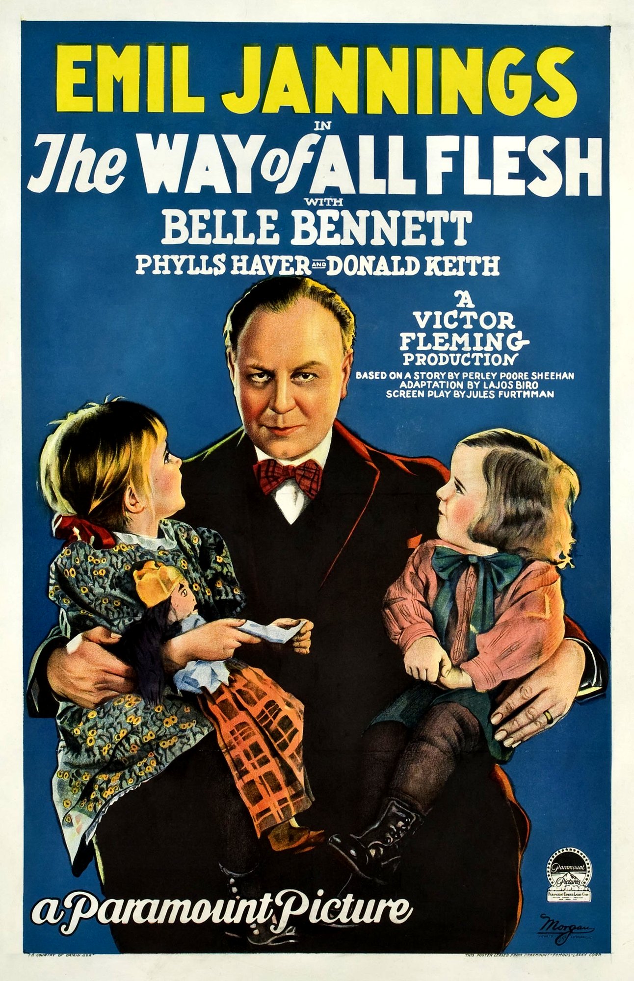 Imagem de referência relacionada a The Way of All Flesh, item descrito como filme de 1927 dirigido por Victor Fleming