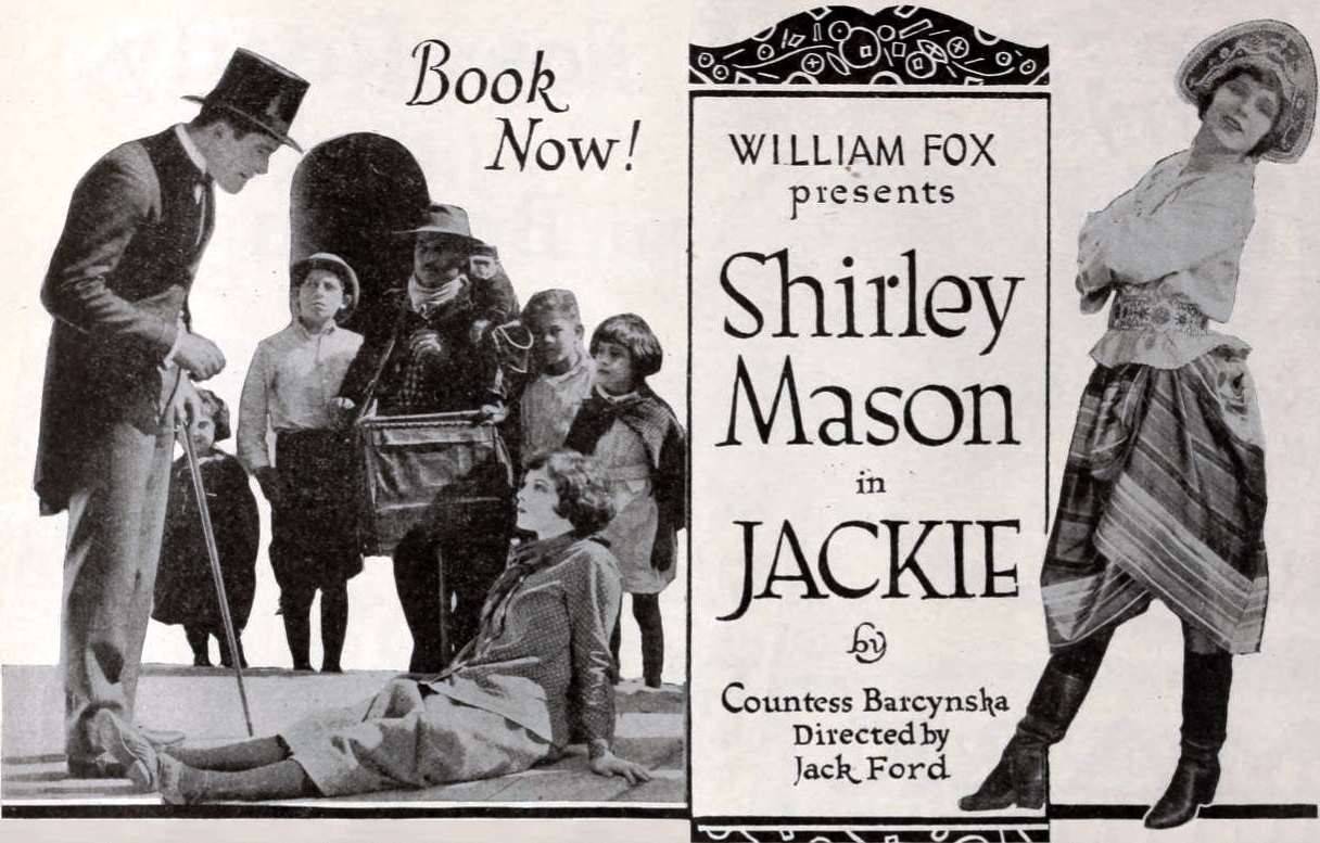 Imagem de referência relacionada a Jackie, item descrito como filme de 1921 dirigido por John Ford