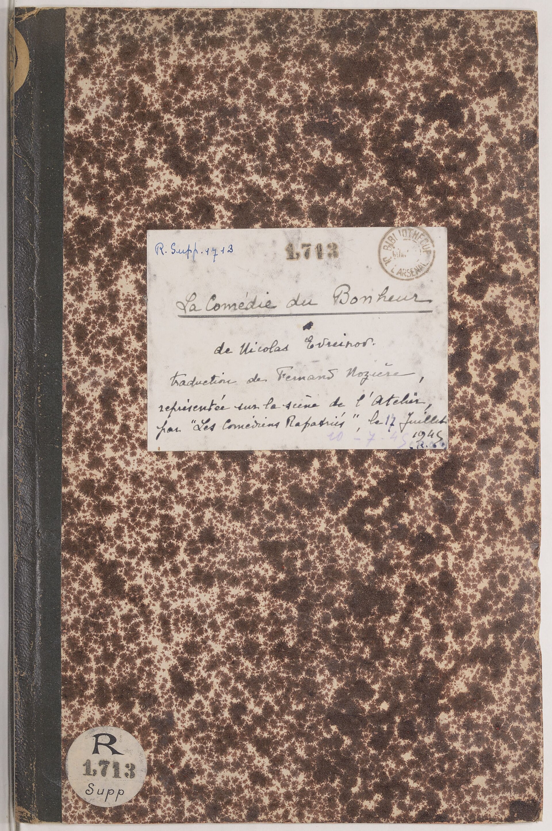 Imagem de referência de Ecco la felicità!, descrito nos dados abertos como filme de 1940 dirigido por Marcel L'Herbier