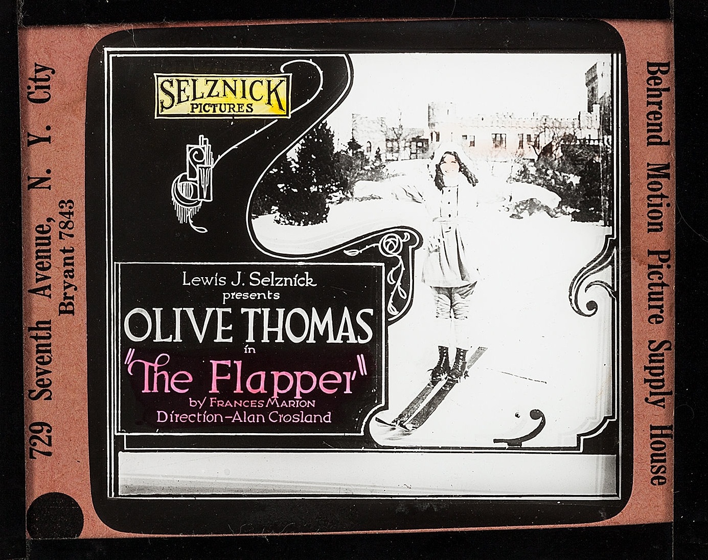 Imagem de referência de The Flapper, descrito nos dados abertos como filme de 1920 dirigido por Alan Crosland