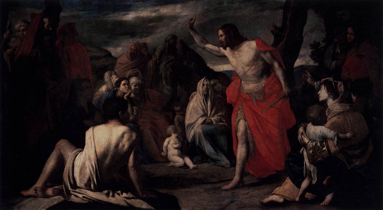 Imagem de referência de São João Baptista no Deserto, descrito nos dados abertos como pintura de Mestre da Lourinhã