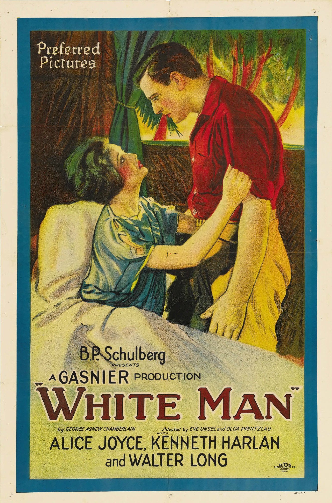 Imagem de referência de White Man, descrito nos dados abertos como filme de 1924 dirigido por Louis J. Gasnier