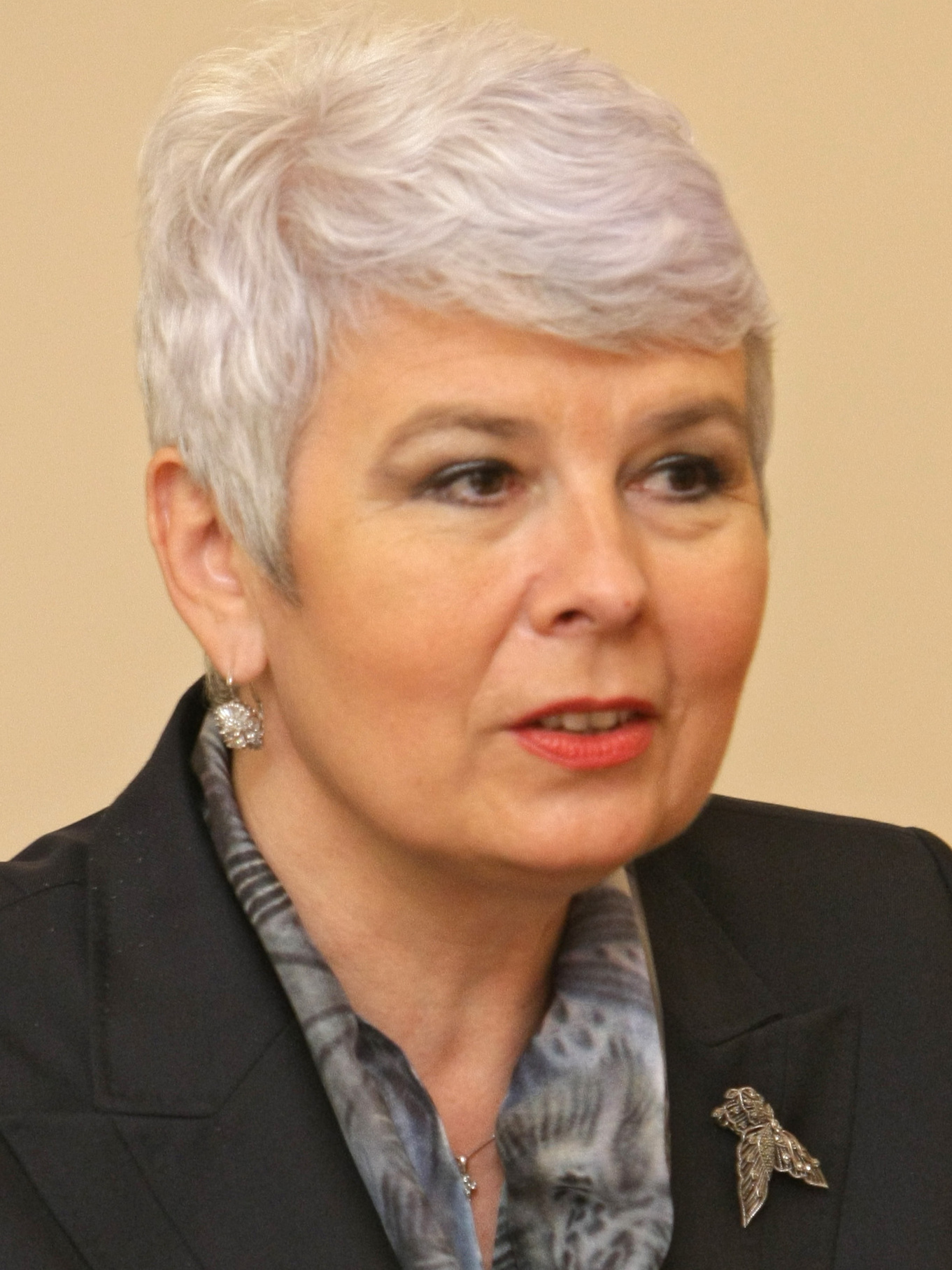 Imagem de referência de Jadranka Kosor, descrito nos dados abertos como ex primeira-ministra da Croácia