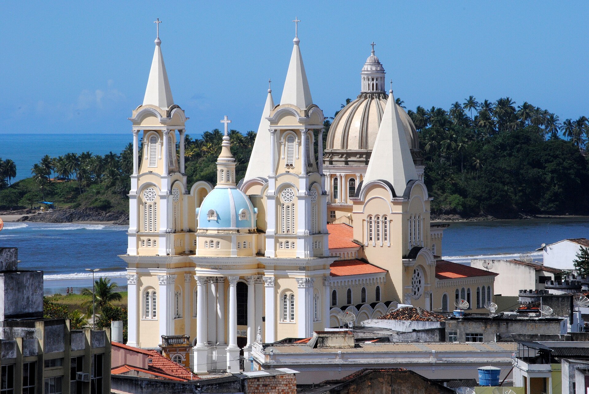 Imagem de referência de Catedral de São Sebastião, descrito nos dados abertos como catedral católica em Ilhéus, Brasil