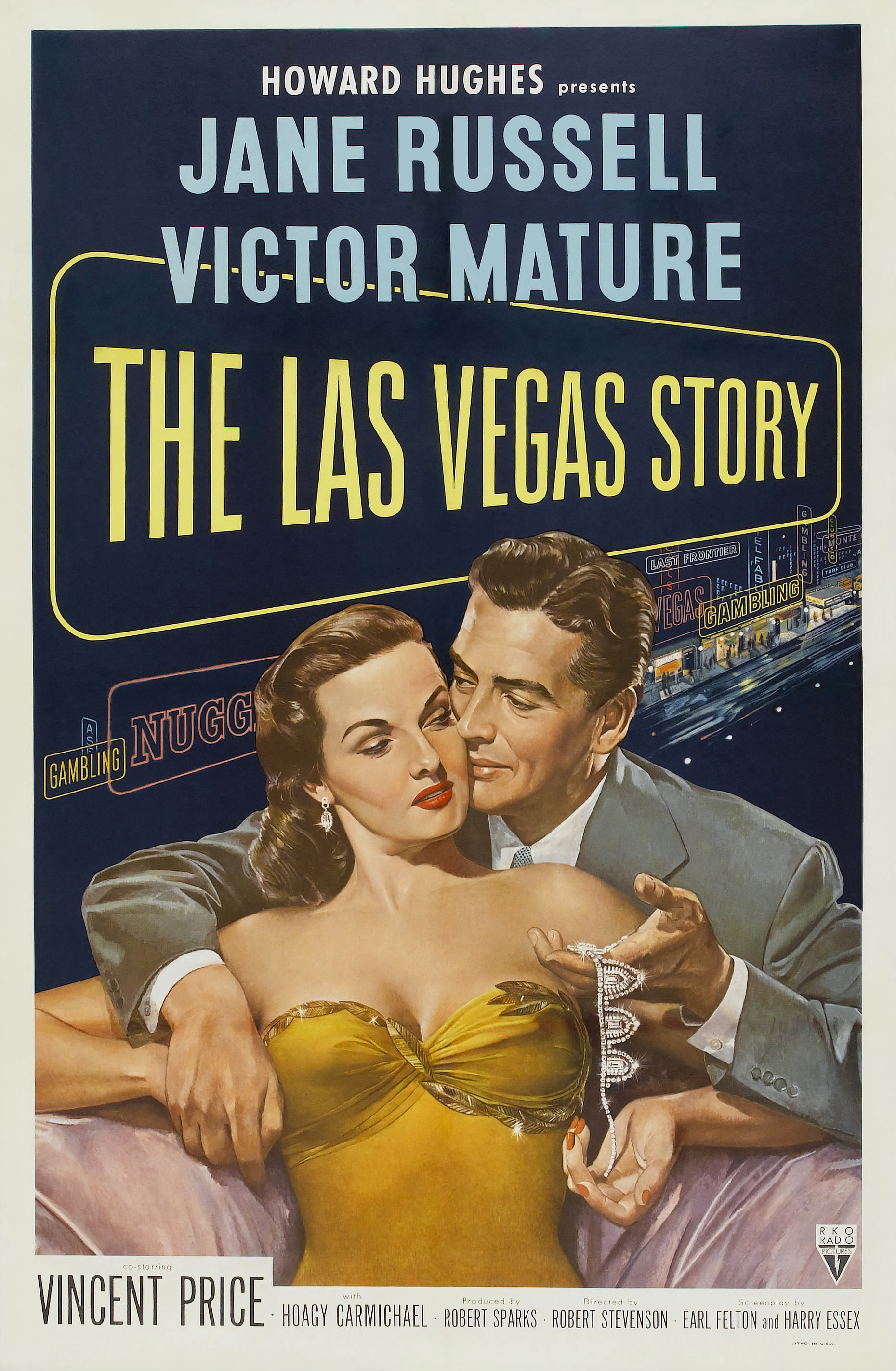 Imagem de referência relacionada a The Las Vegas Story, item descrito como filme de 1952 dirigido por Robert Stevenson