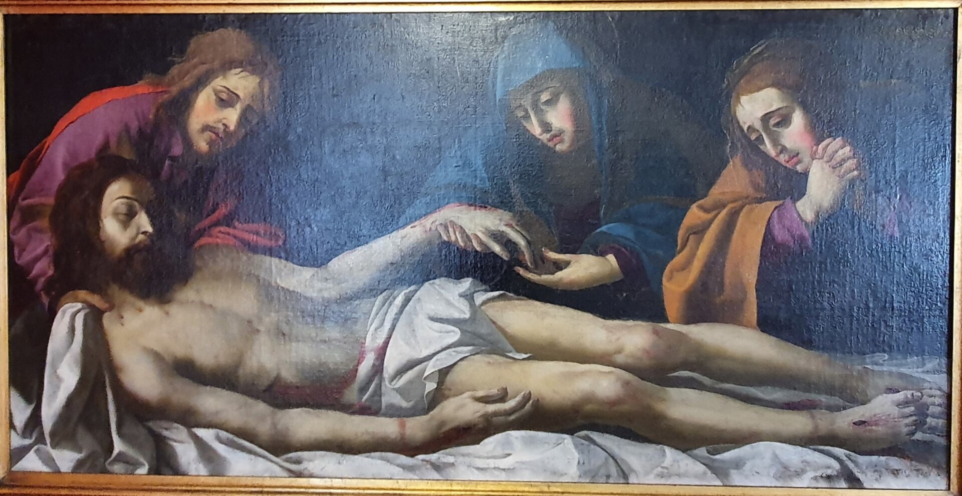 Imagem de referência de Lamentação sobre Cristo morto, descrito nos dados abertos como pintura de Josefa de Óbidos