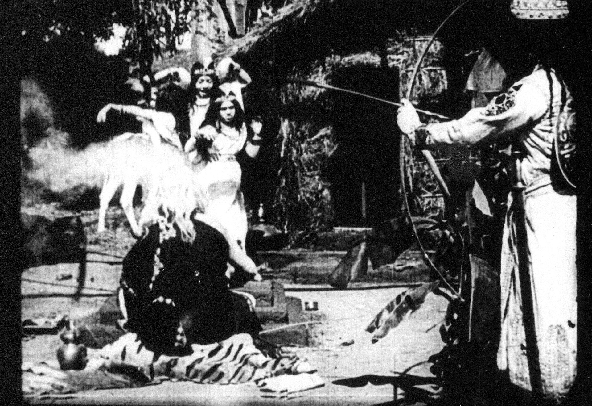 Imagem de referência de Raja Harishchandra, descrito nos dados abertos como filme de 1913 dirigido por Dadasaheb Phalke