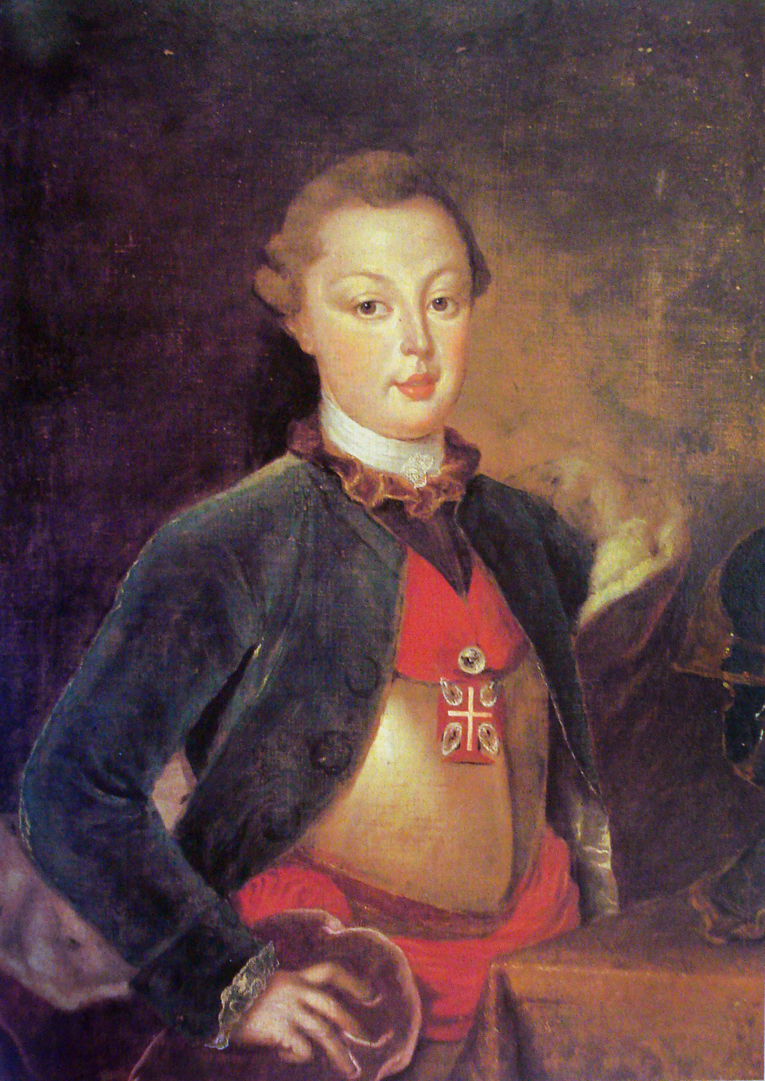 Imagem de referência de Retrato de Dom João VI, descrito nos dados abertos como pintura de Henrique José da Silva