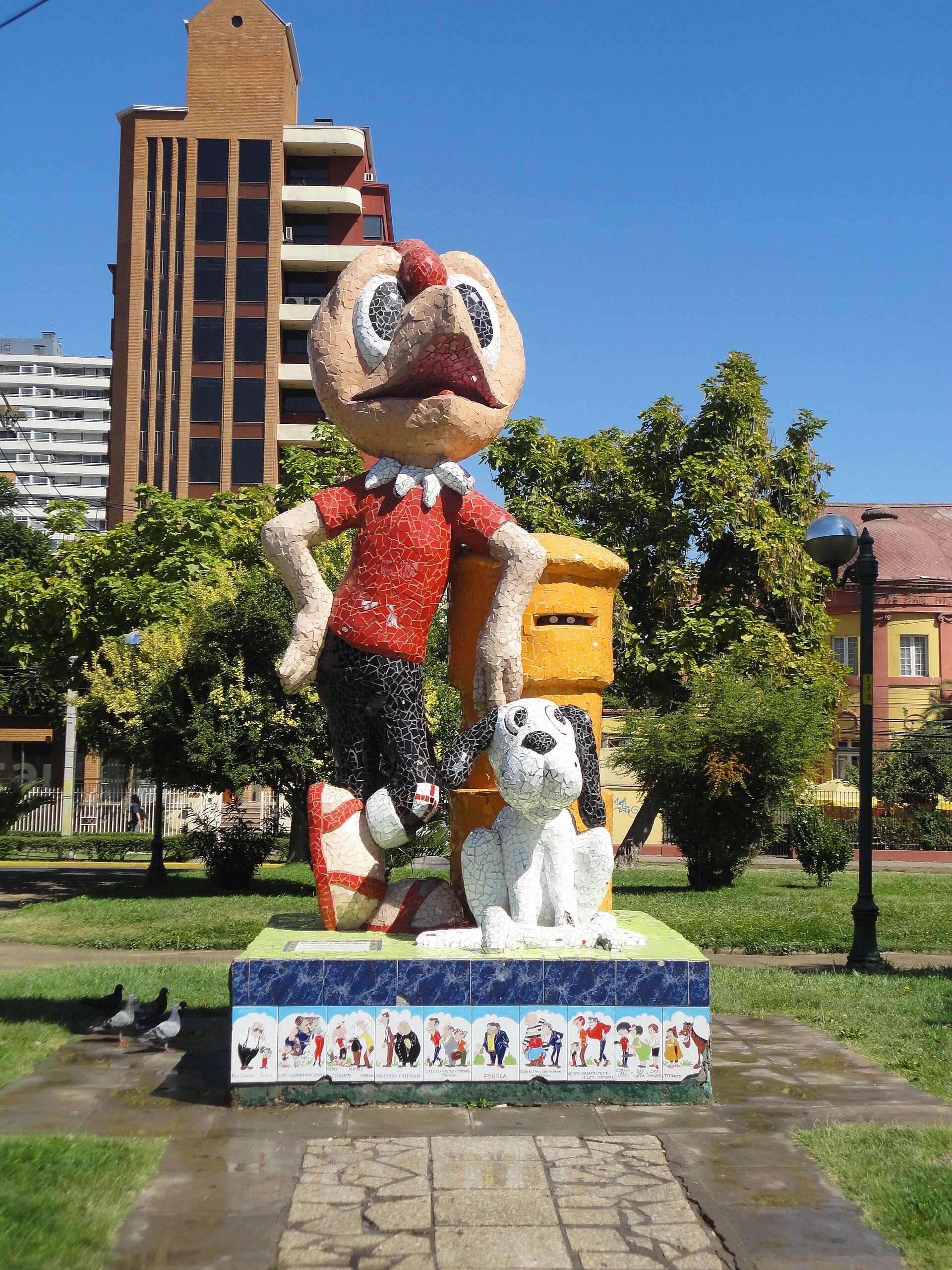 Imagem de referência de Condorito, descrito nos dados abertos como tira em quadrinhos chilena