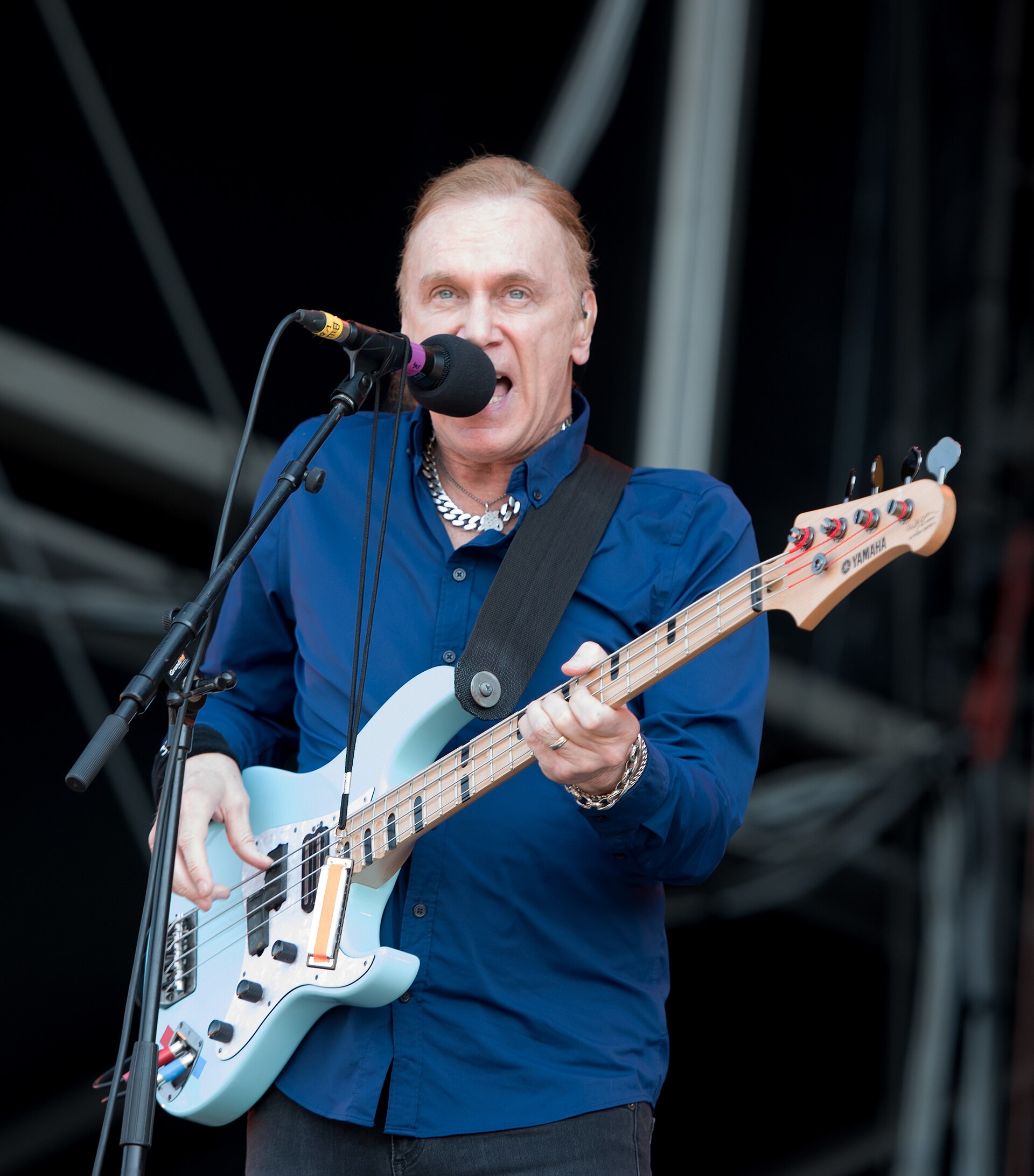 Imagem de referência de Billy Sheehan, descrito nos dados abertos como baixista americano