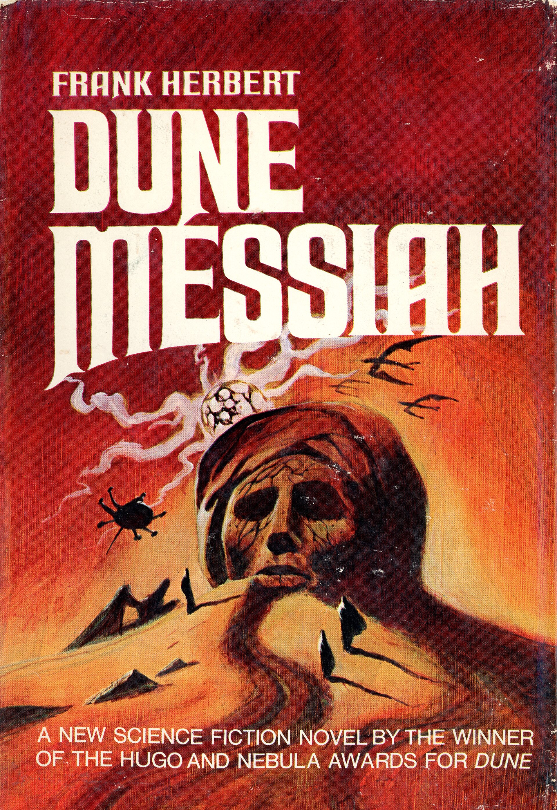 Imagem de referência de O Messias de Duna, descrito nos dados abertos como romance de ficção científica de 1969 por Frank Herbert