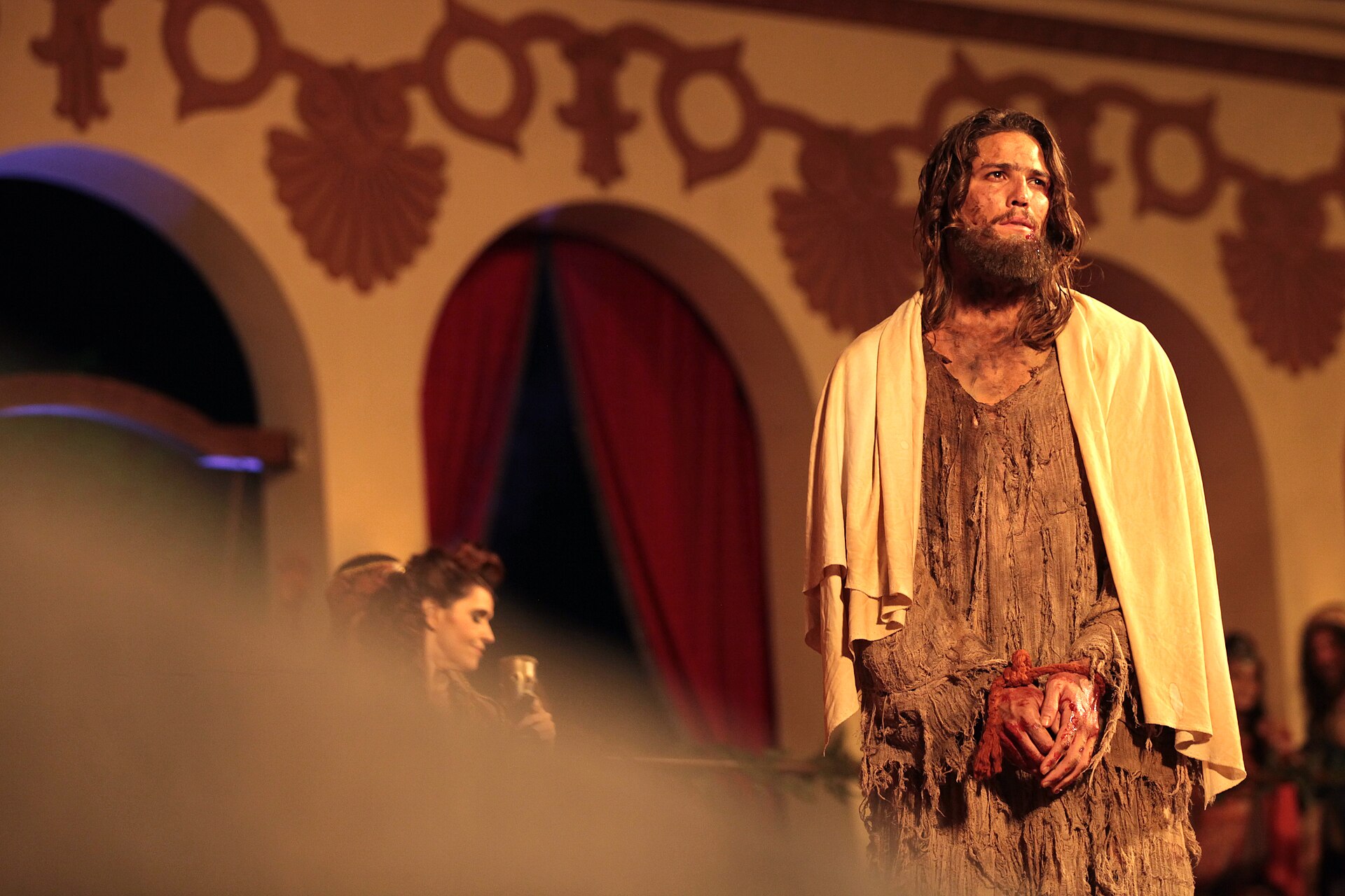 Imagem de referência de Paixão de Cristo de Nova Jerusalém, descrito nos dados abertos como peça teatral, paixão de Cristo - Pernambuco / Brasil
