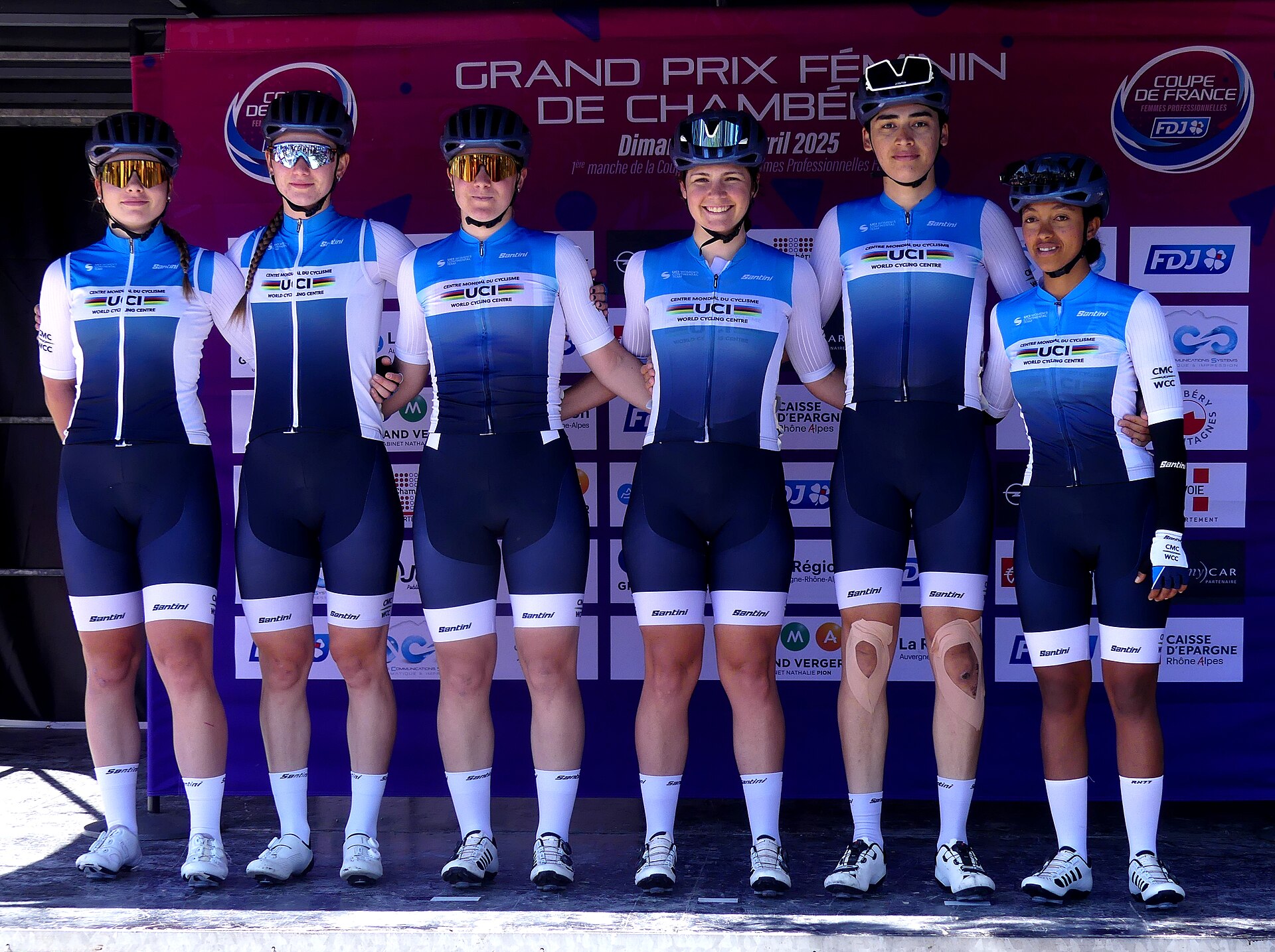 Imagem de referência de Centro mundial de ciclismo, descrito nos dados abertos como equipa ciclista composta de ciclistas de todo o mundo