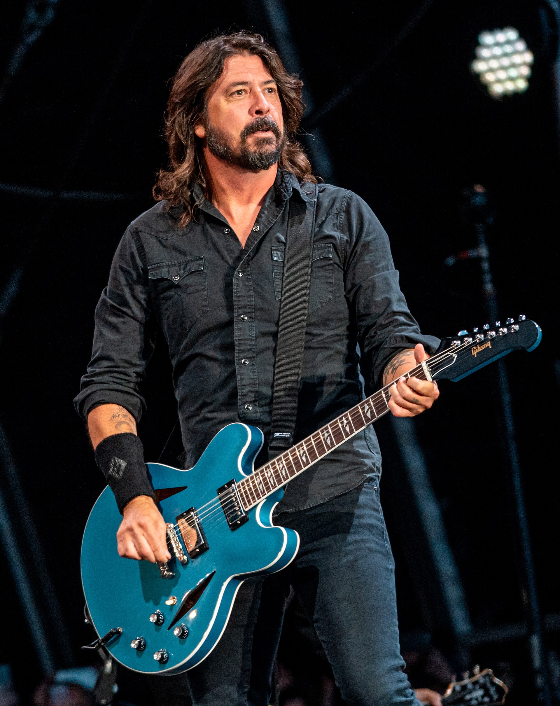 Imagem de referência relacionada a Dave Grohl, item descrito como músico e compositor norte-americano