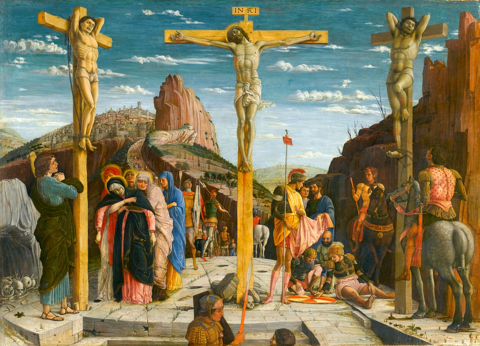Imagem de referência de Crucificação, descrito nos dados abertos como pintura de Antoon van Dyck