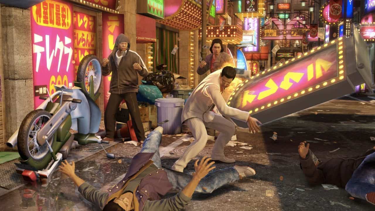 Te convencendo a jogar a Saga Yakuza