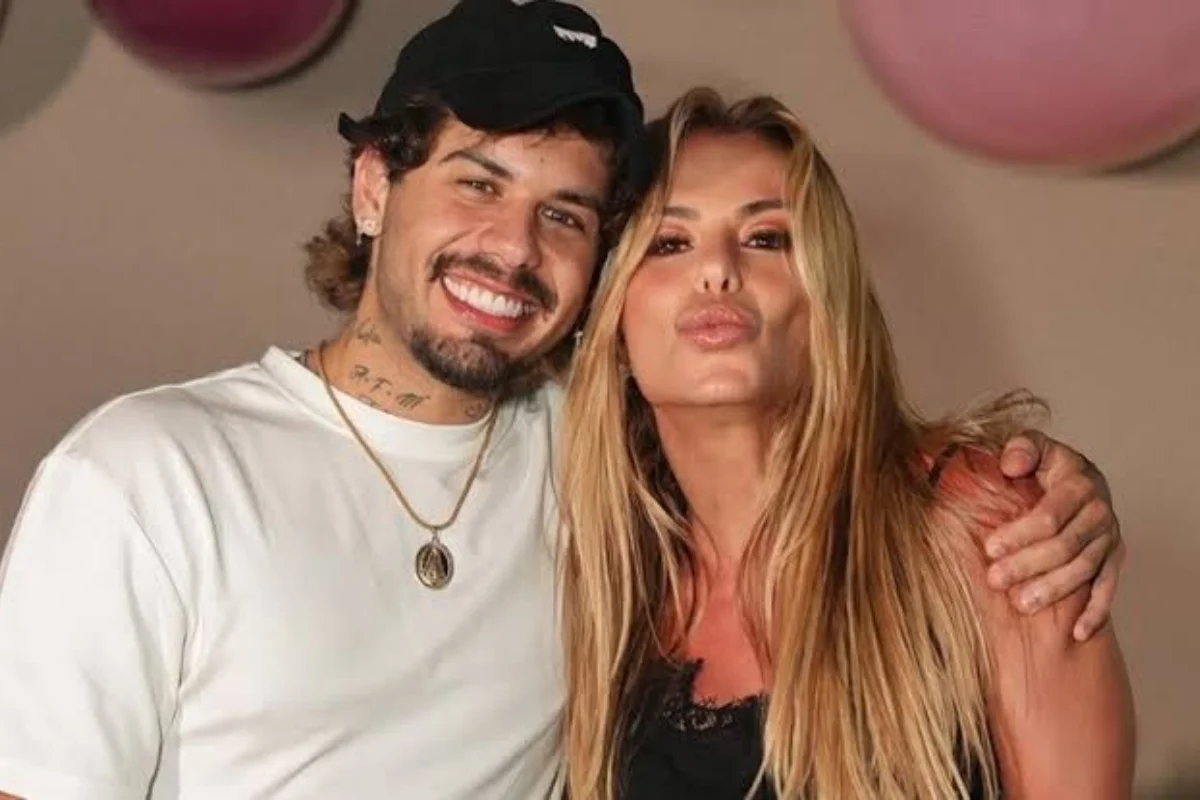 Poliana Rocha se despede de Zé Felipe antes de temporada nos EUA