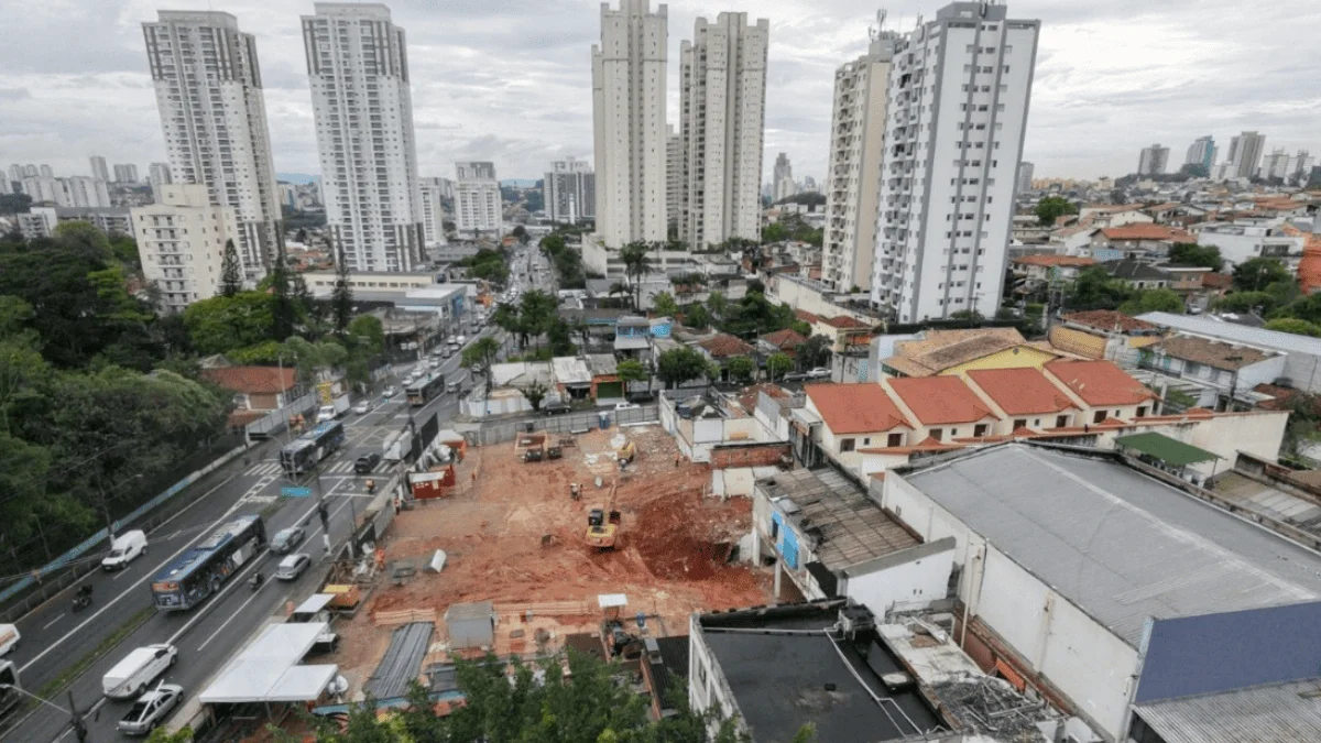 Chácara do Jockey: obras da nova estação de metrô vão afetar vias do bairro
