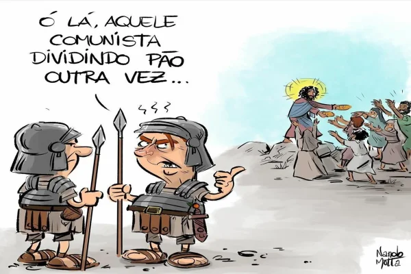 Charge do Nando Motta