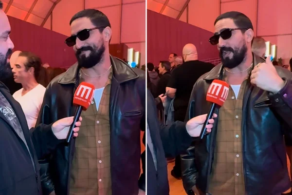 Renato Góes sobre contracenar com a ex Tatá Werneck: "Grande prazer"