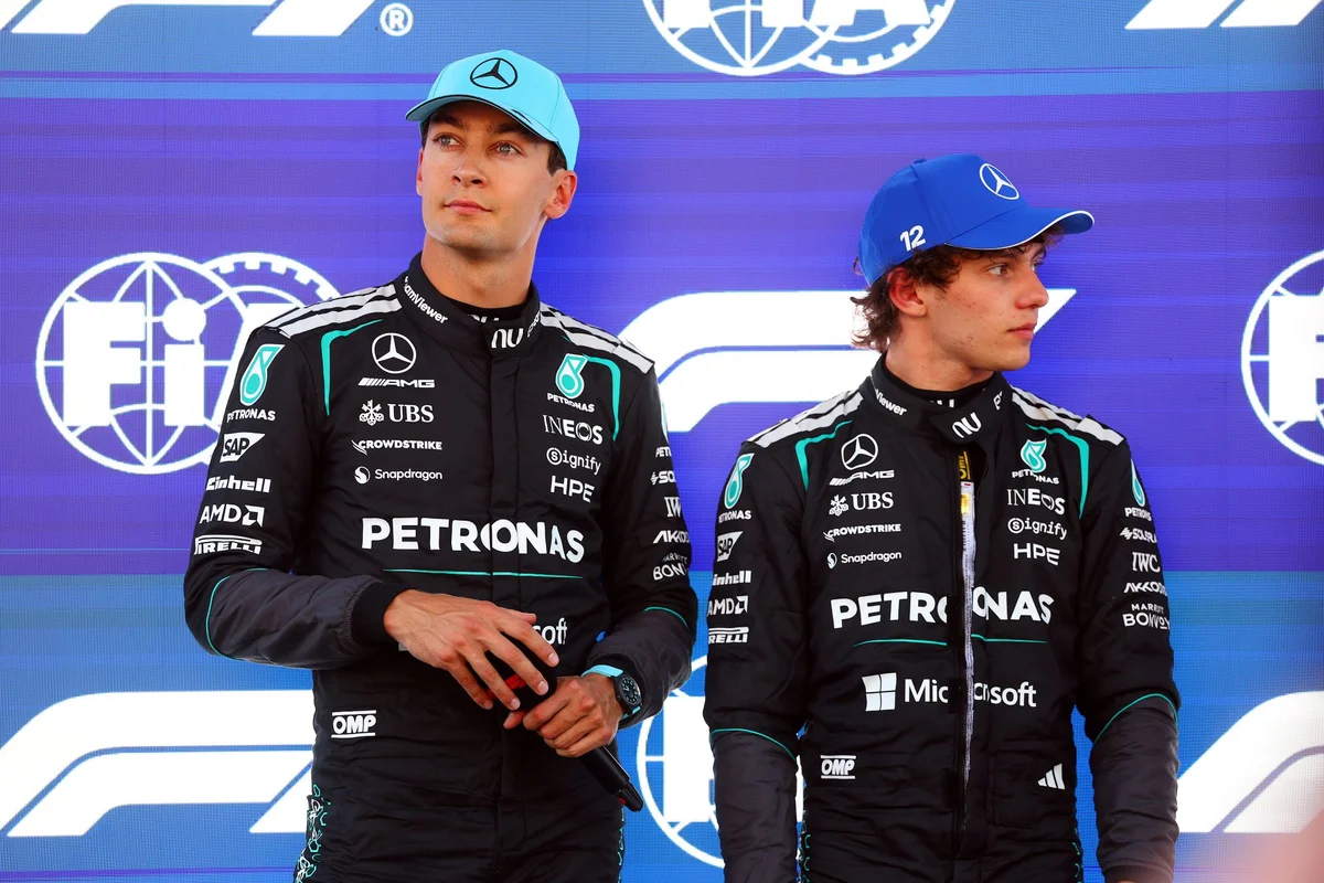 F1: pole em Baku, Russell tenta diminuir distância para líder Antonelli