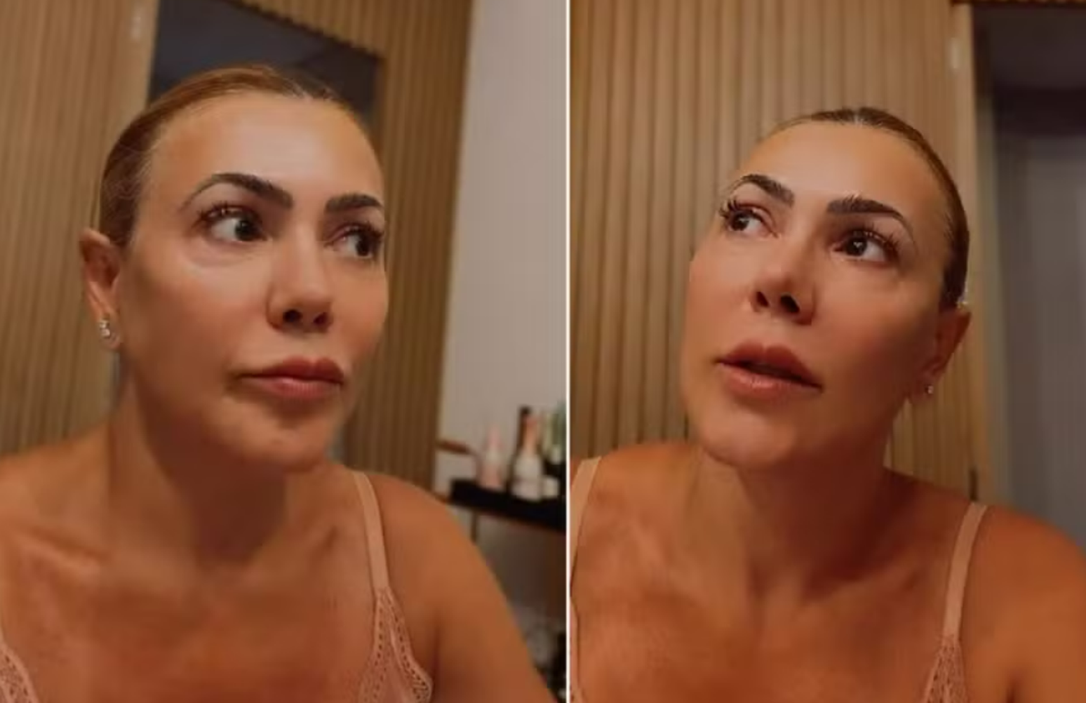 Fabiana Teixeira relatou ter sido diagnosticada com um cisto no cérebro