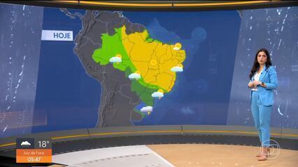 Previsão de frente fria no Sul do país