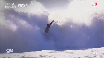 Gabriel Medina tira 8.20 com tubo espetacular e consegue virada sobre Colapinto na final