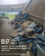 Maracanã teve quase 500 cadeiras quebradas e prejuízo de mais de R$ 300 mil - imagem 2