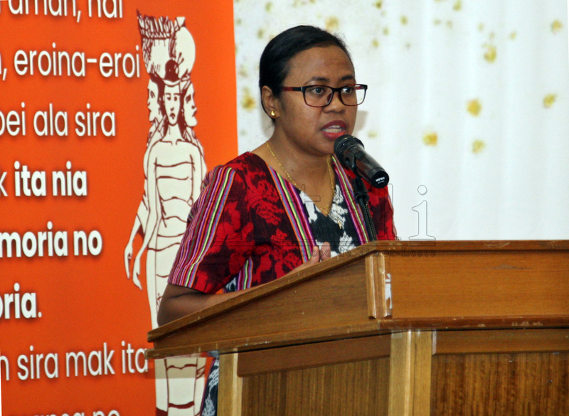 Sekretária Estadu Igualdade, Elvina de Sousa Carvalho. Foto TATOLI/Antonio Daciparu