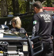 Policiais civis do Paraná Foto: Fábio Dias / EPR