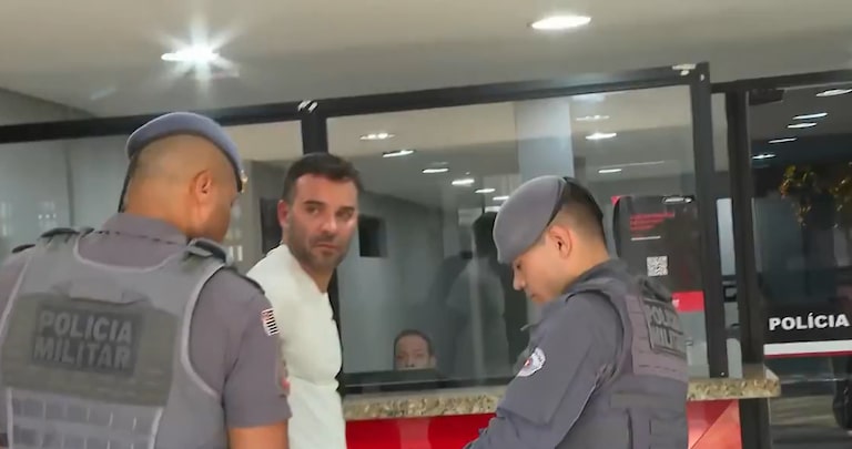 DJ Dani Brasil atropela homem em situação de rua com BMW, foge a pé e pula em piscina de clube em SP