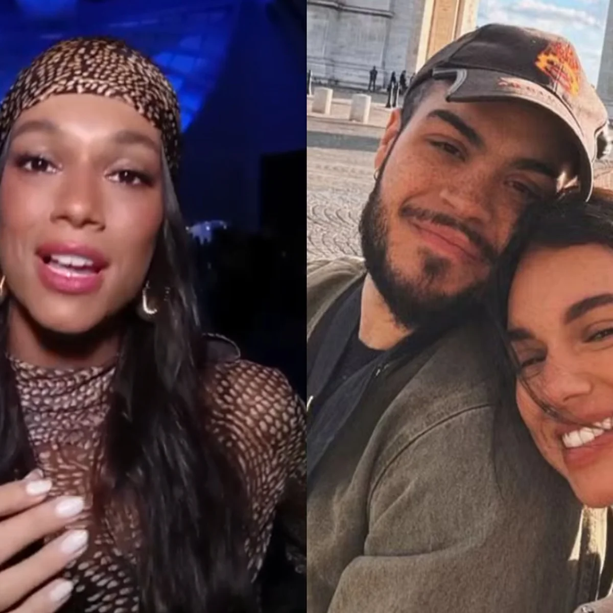 Alane Dias reage a rumores de término com Francisco Gil: "Juntinhos"