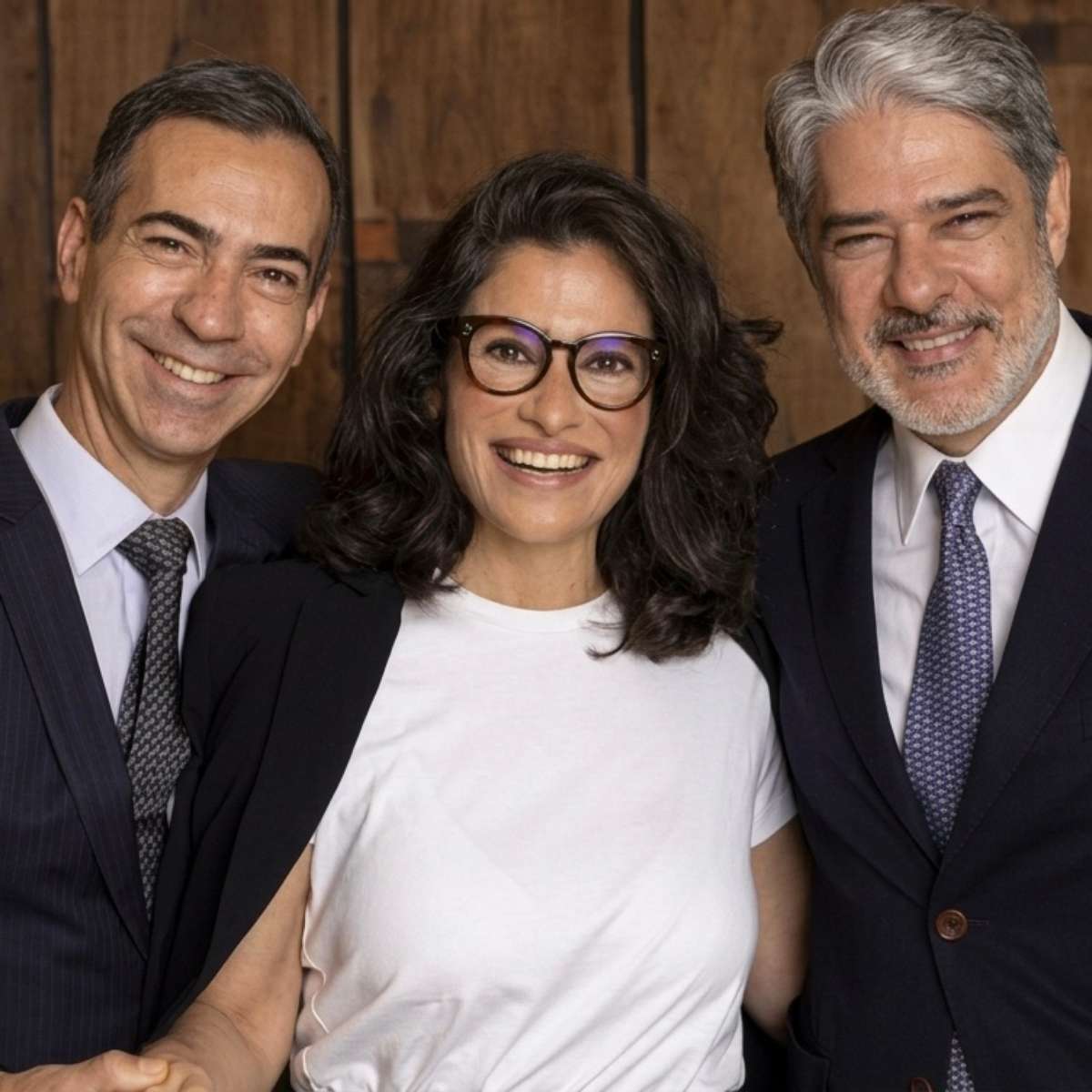 César Tralli recebe salário menor que o de Renata Vasconcellos e William Bonner por diferentes motivos