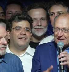 O vice-presidente Geraldo Alckmin afirmou que Lula ‘salvou a democracia’ Foto: Reprodução/GloboNews