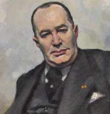 Retrato de Luiiz Martins de Souza Dantas, pintado poor Jean-Dominique Caulart e exposto na Casa da América Latina de Paris. Foto: RFI