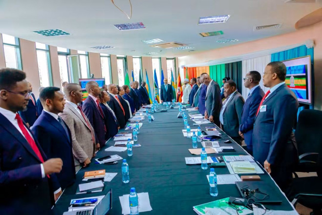 Somali parliament speaker chairs EAC Speakers’ Bureau meeting in Arusha