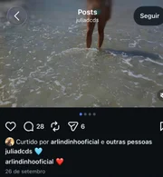 Conheça a nova companhia de Arlindinho após fim conturbado com Erika Januza
