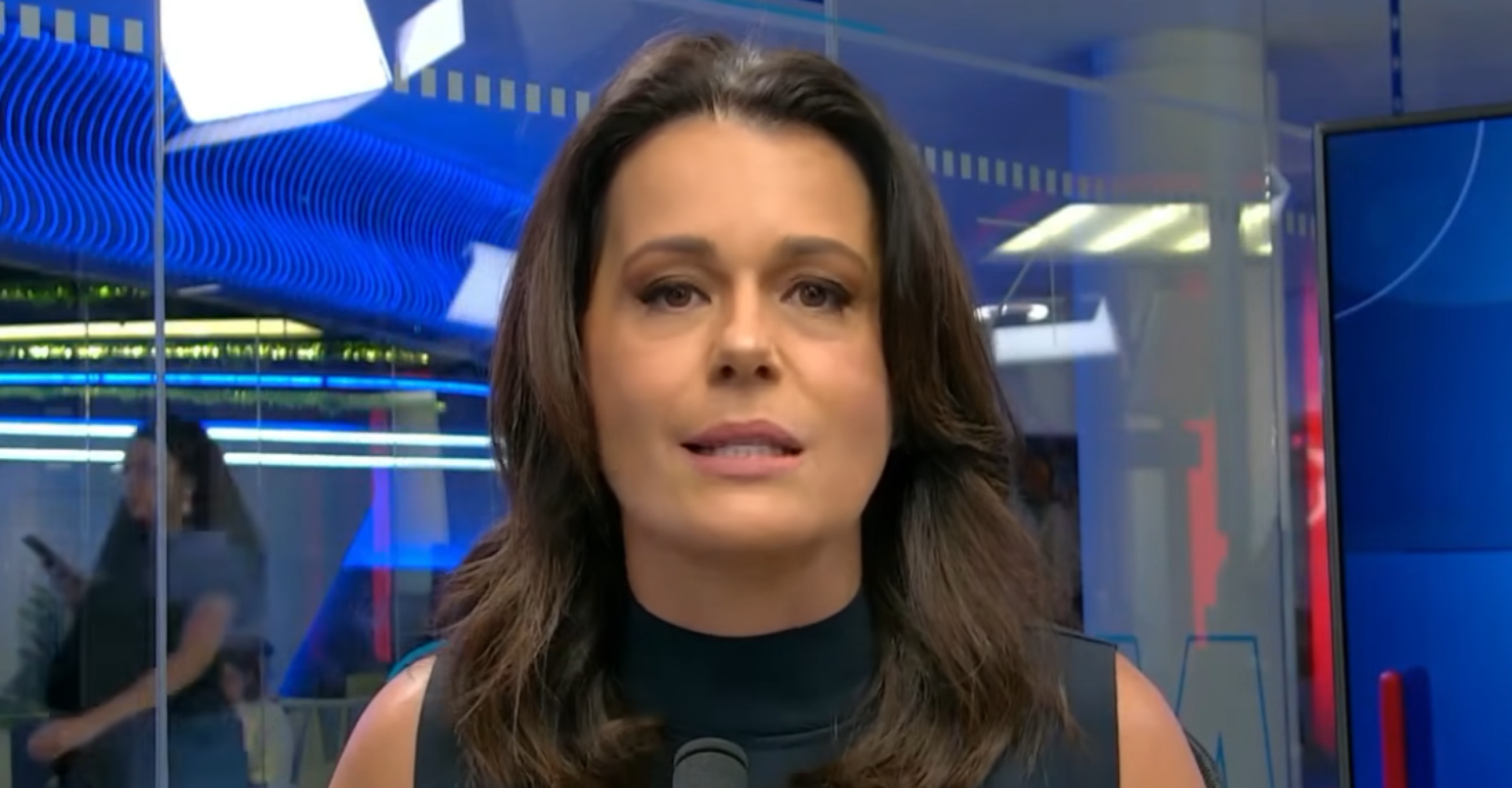 Âncora do Jornal da Band e Band News FM, Adriana Araújo se emociona ao falar sobre a atitude de Eduarda Campopiano