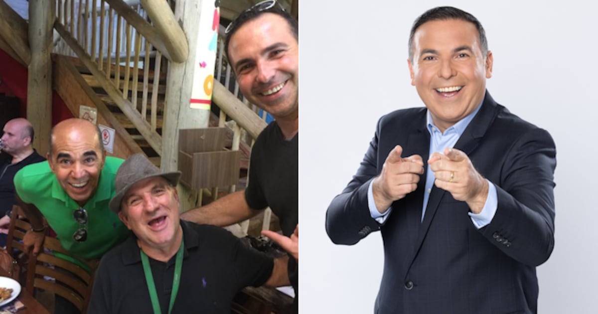 Reinaldo Gottino relembra encontro com ícones do rádio no Brasil: ‘Três feras na foto!’
