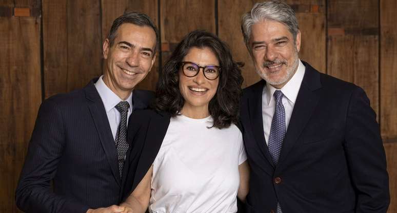 César Tralli recebe salário menor que o de Renata Vasconcellos e William Bonner por diferentes motivos