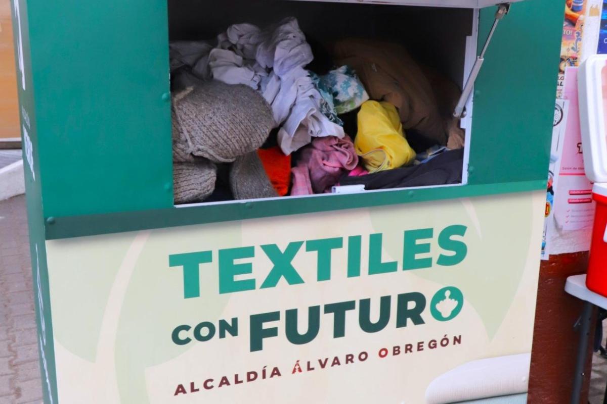 Álvaro Obregón recupera más de 6.5 toneladas de textiles y obtiene mención honorífica de PROFEPA