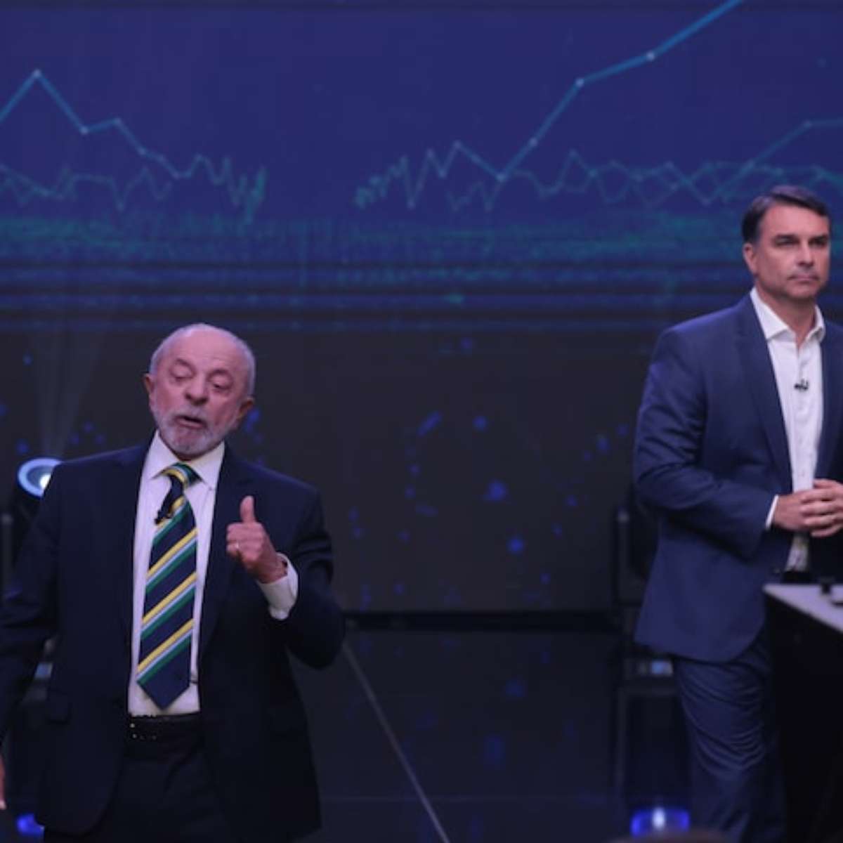 Checamos o debate entre Lula e Flávio na Band; veja o resultado
