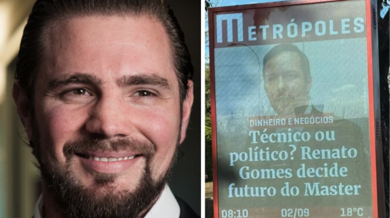 Vorcaro avaliava textos que mencionavam Renato Gomes